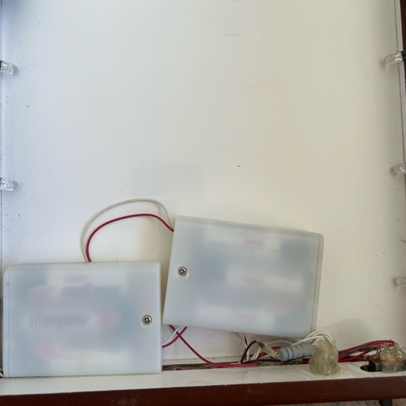 Vintage Danbury Peanuts Stained Glass Clock Mint Condition - Picture 4 of 5